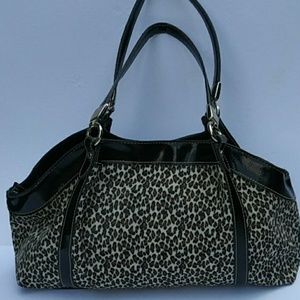 LIZ CLAIBORNE ANIMAL PRINT PURSE
